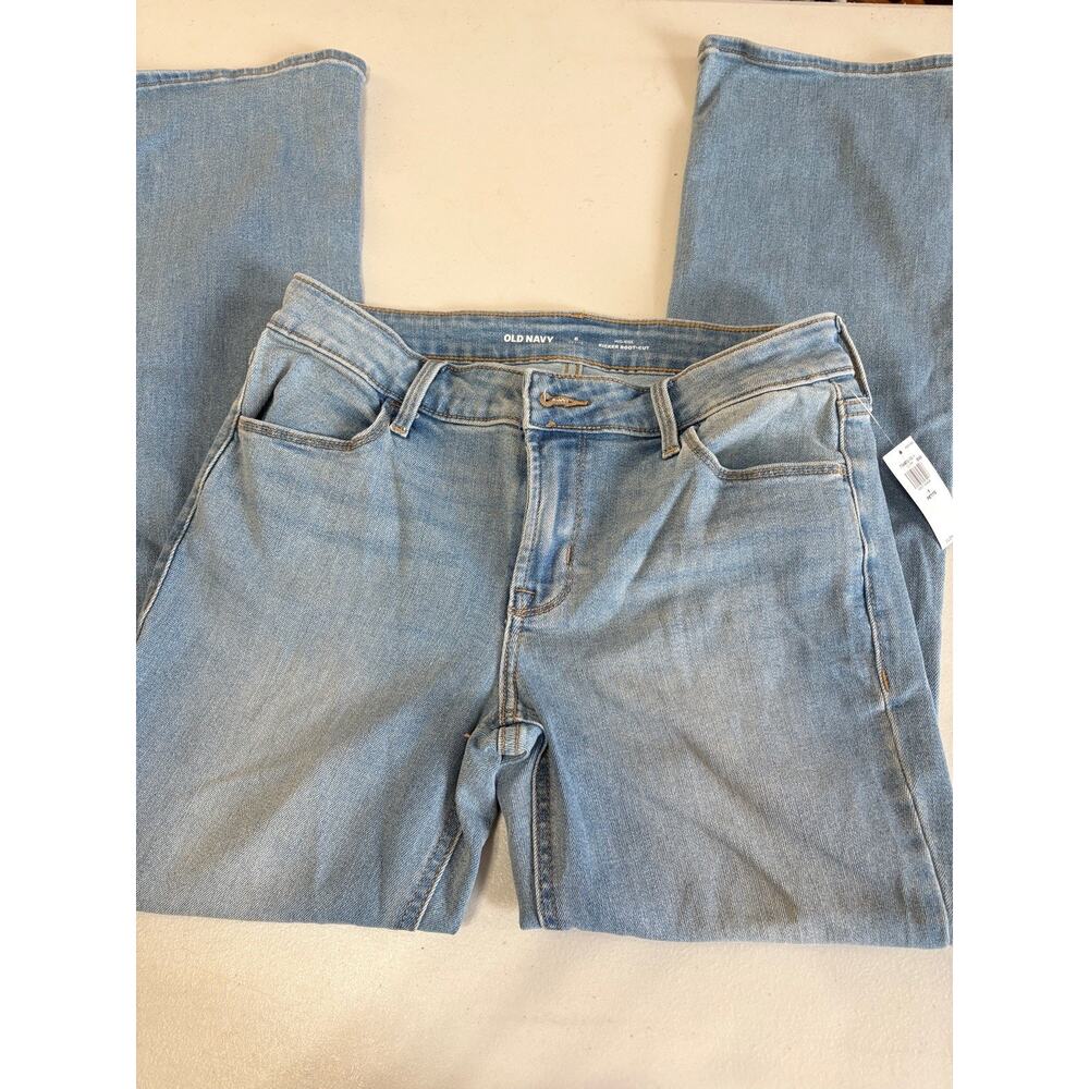 Old Navy Mid-Rise Bootcut Blue Jeans Women's Size 6 Medium Wash